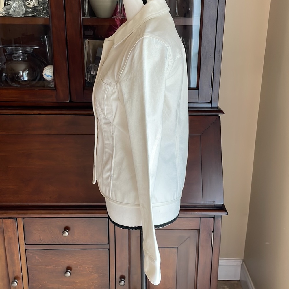 Geoffrey Beene Sport Stretch Denim Jacket S - Picture 3 of 7
